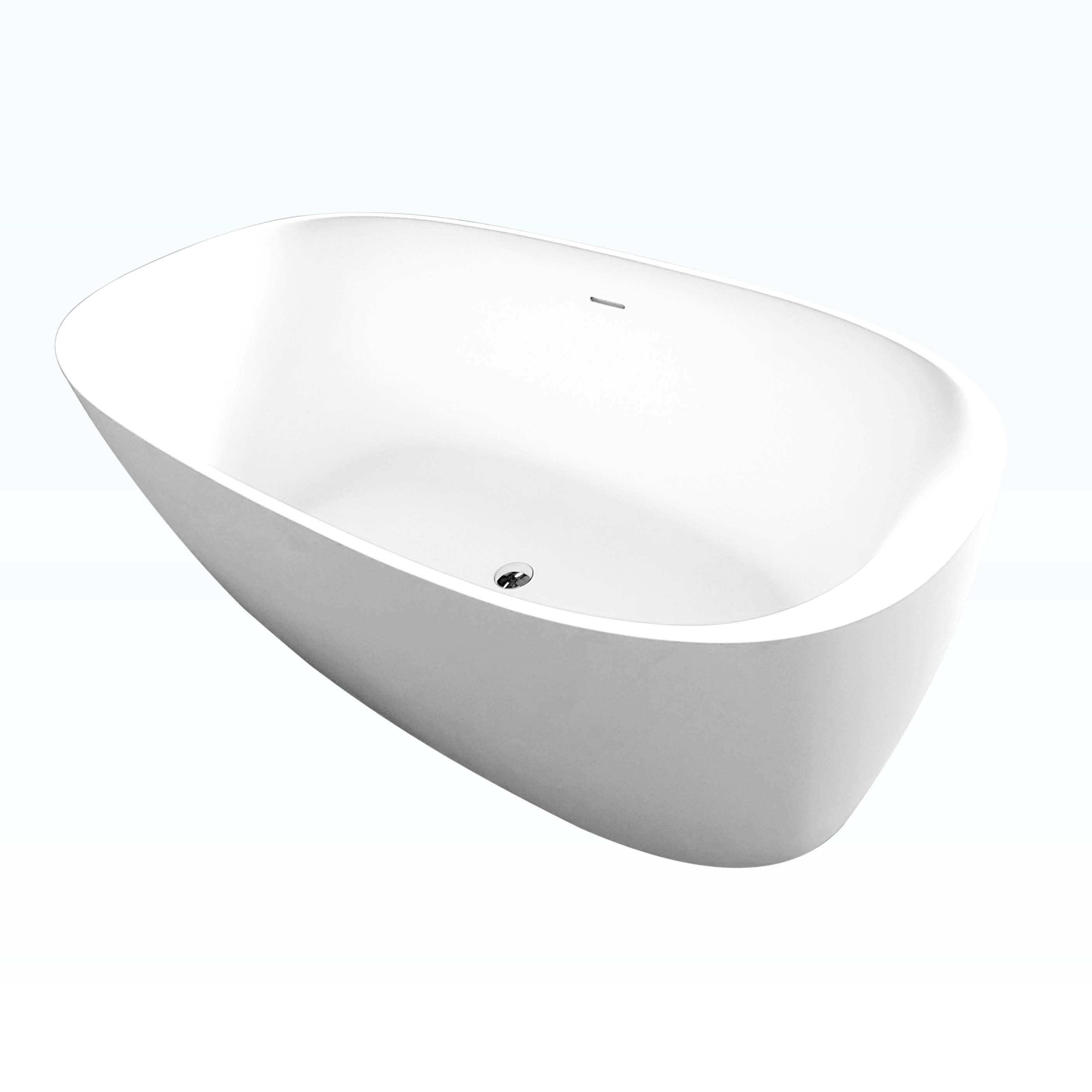 Free-Standing Soaking Bathtub